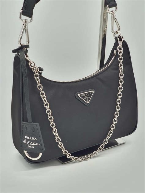 pochette prada nera|prada bags under 1000.